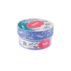 Caixa Redonda Plasutil 630Ml Retro