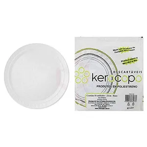 Prato Kerocopo Branco 21Cm Com 10