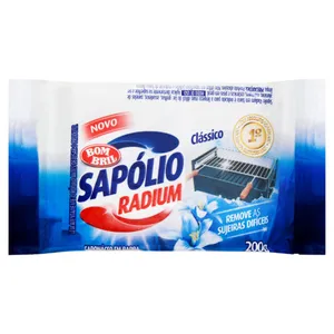 Sapon Em Barra Sapólio Radium Pacote 200G