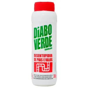 Desentupidor Para Pias E Ralos Diabo Verde 300G