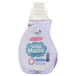 Lava Roupas Líquido Vida Macia 500Ml