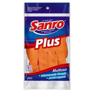 Luva Látex Plus Sanro Pequeno P