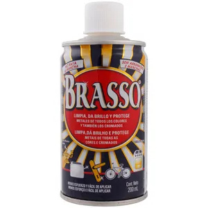 Polidor De Metais Líquido Brasso Lata 200Ml