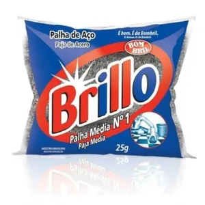 Palha De Aco Media Brillo 25G N.1