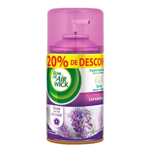 Odorizador De Ambientes Bom Ar Air Wick Freshmatic Lavanda Refil 250Ml