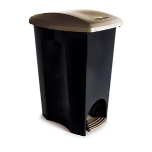 Lixeira Ecoblack Com Pedal 50 Lts 2452749
