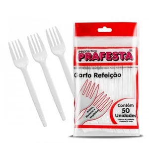 Prafesta Garfo Refeiçao Branco Com 50 7034