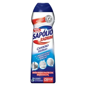 Saponáceo Multiuso Cremoso Sapólio Raduim Aroma Clássico Bombril 250Ml