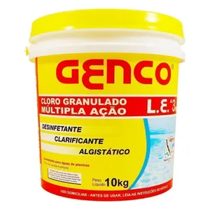 Cloro Genco Multi Ação 3 Em 1 L.e 10Kg