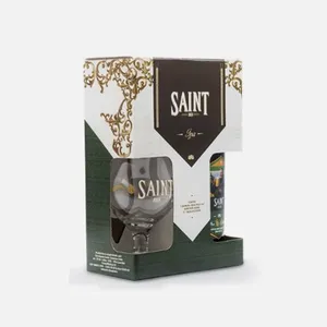Kit Taça Saint Bier + Cerveja IPA Garrafa 600ml