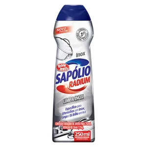 Sapon Cremoso Limpa Inox Sapólio Radium Squeeze 250Ml