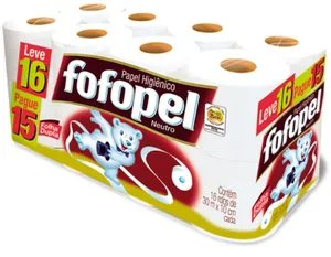 Papel Higiênico Fofopel L16P15Un F S Neutro