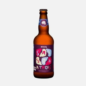 Cerveja Invicta Saison a Trois Garrafa 500ml