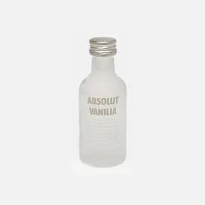 Mini Vodka Absolut Vanilia Garrafa 50ml