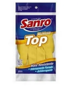Luva Top Amarela Sanro M