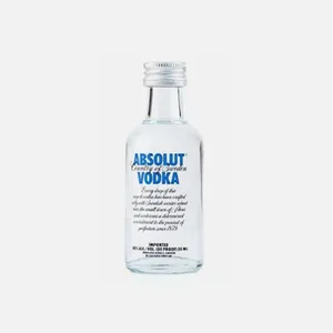 Mini Vodka Absolut Garrafa 50ml