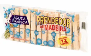 Prendedor Madeira Aguia